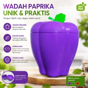 Wadah Bumbu Praktis & Serbaguna - Ungu